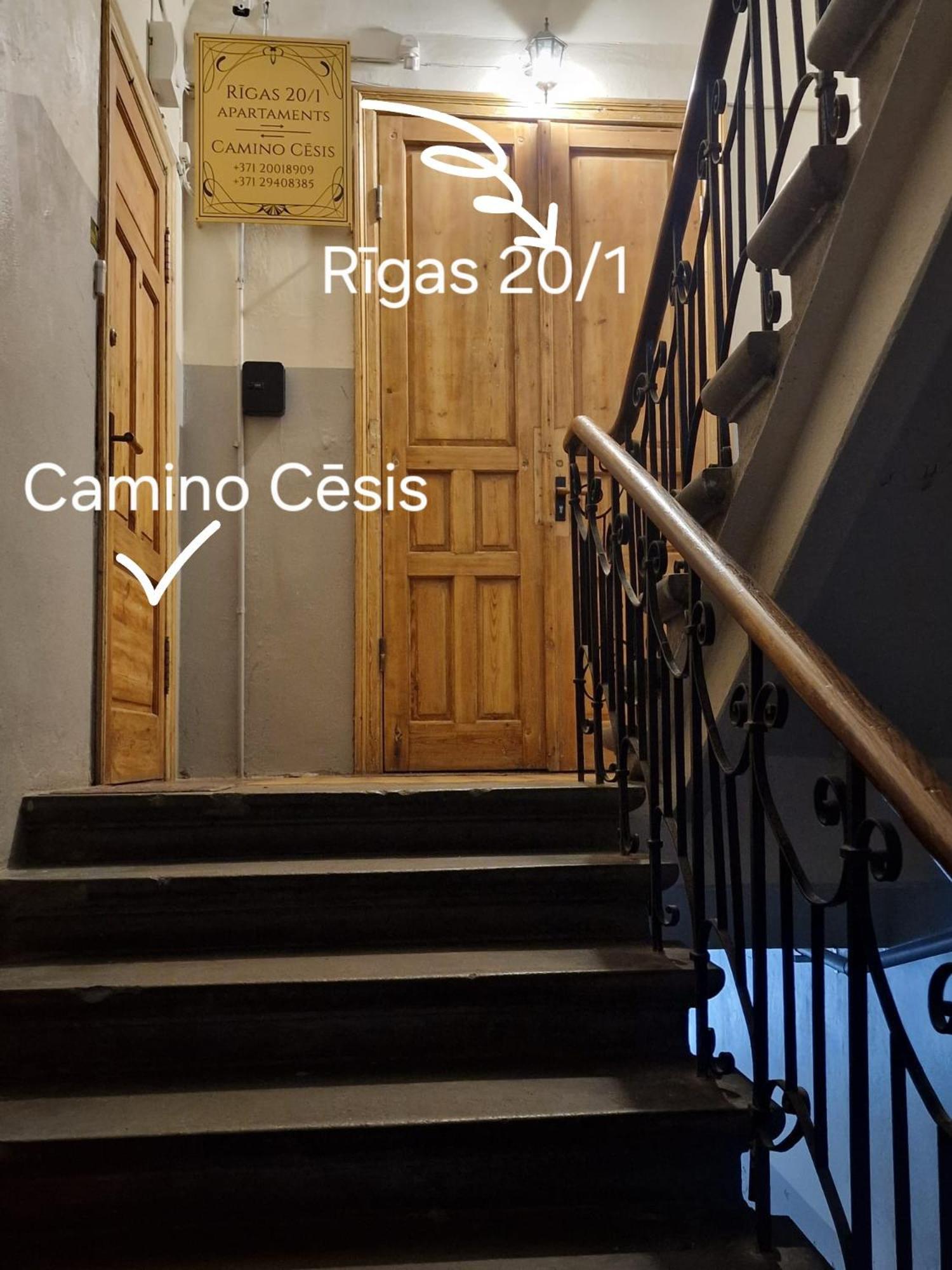 Rigas 20/1 Apartaments Cēsis Buitenkant foto